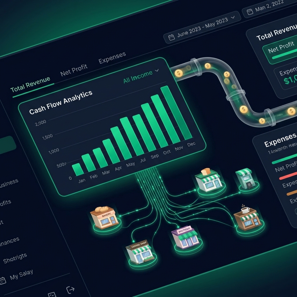 Cash Flow Mastery Dashboard — Quick Accurate Books
